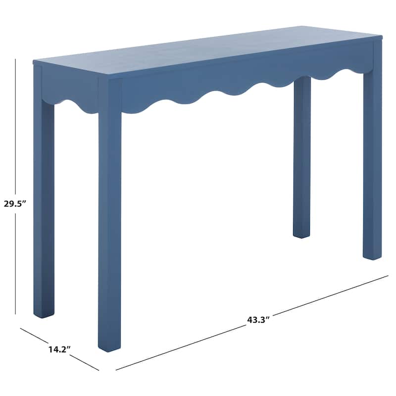 SAFAVIEH Home Lilith Wave Console Table - 43"W x 14"D x 30"H
