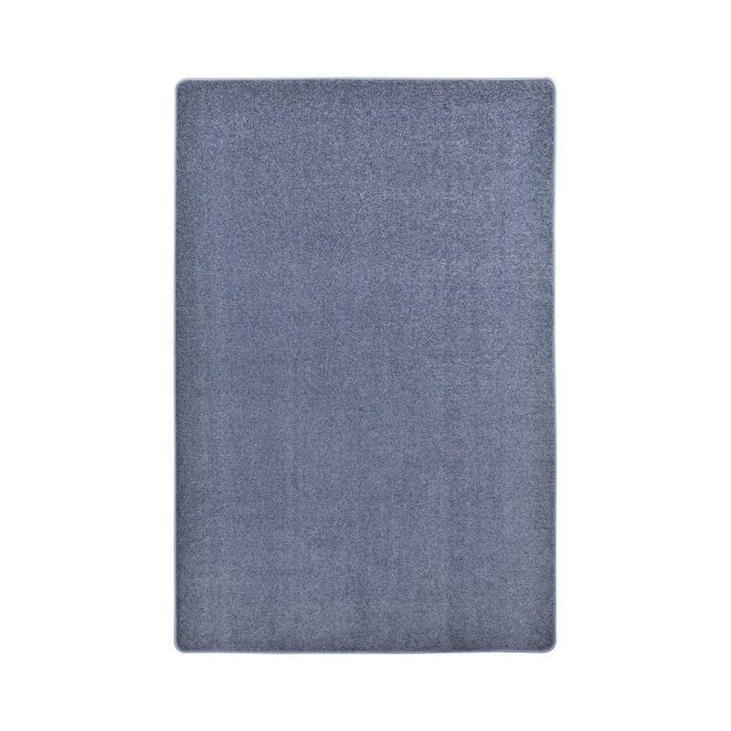 6'x9' area rug in Glacier Blue - durable soft decorative rug for home, living room & bedroom - 6' x 7'