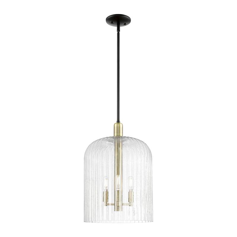Innovations Lighting Downtown Urban - Bridal Veil - 3 Light 12" Stem Hung Mini Pendant