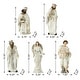 preview thumbnail 5 of 11, Glitzhome 12 pcs Oversized Ivory Resin Nativity Figurine Set