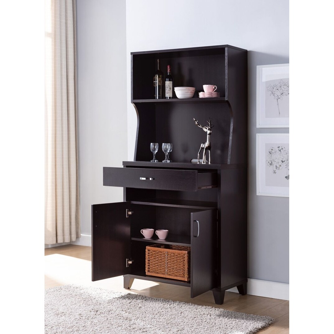 Oak hill distressed oak bakers 2025 rack