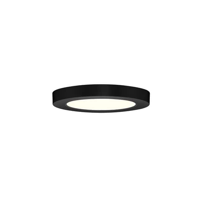 Designers Fountain LED1590L3 5" Wide Integrated LED Flush Mount - Black