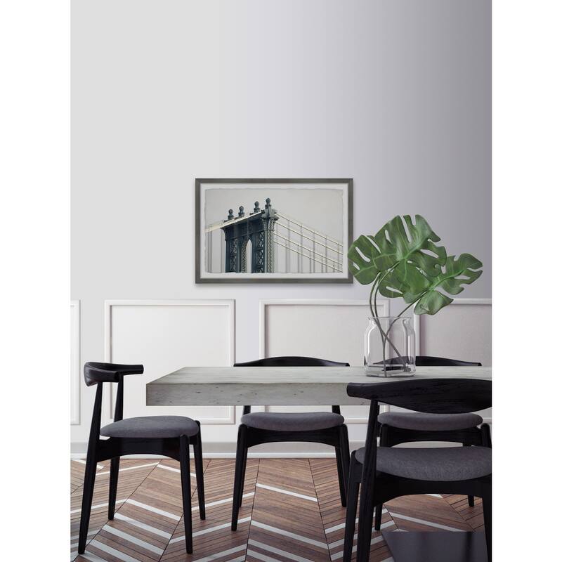 The Bridge Framed Wall Art, Elegant Home Touch - Sophisticated Artwork for Refined Décor