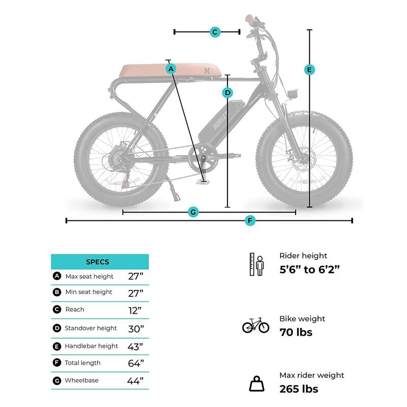 4" Wide Tires Shimano 6-Speed E-Bike with Removable Battery