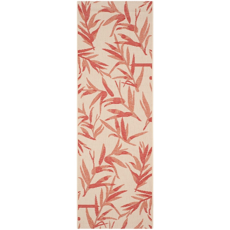 SAFAVIEH Courtyard Erminia Indoor/ Outdoor Waterproof Patio Backyard Rug
