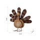 preview thumbnail 12 of 53, Glitzhome Thanksgiving Wooden Turkey Table Decor Wall Hanging Signs