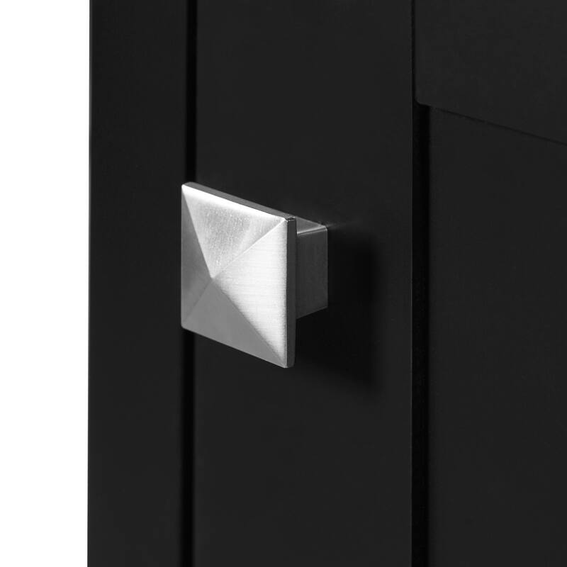 Modern Bathroom Vanity with Ceramic Sink - Soft-Close Drawers, Door Organizer, Divider Drawer