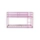 preview thumbnail 75 of 95, Low Loft Bed with Ladder, Solid Rubber Wooden Bed Frame for Multi Children, Floor Bed - Available with or without Slats