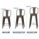 preview thumbnail 41 of 40, Andeworld farmhouse bar stools ,counter height bar stools set of 4 - Set of 4