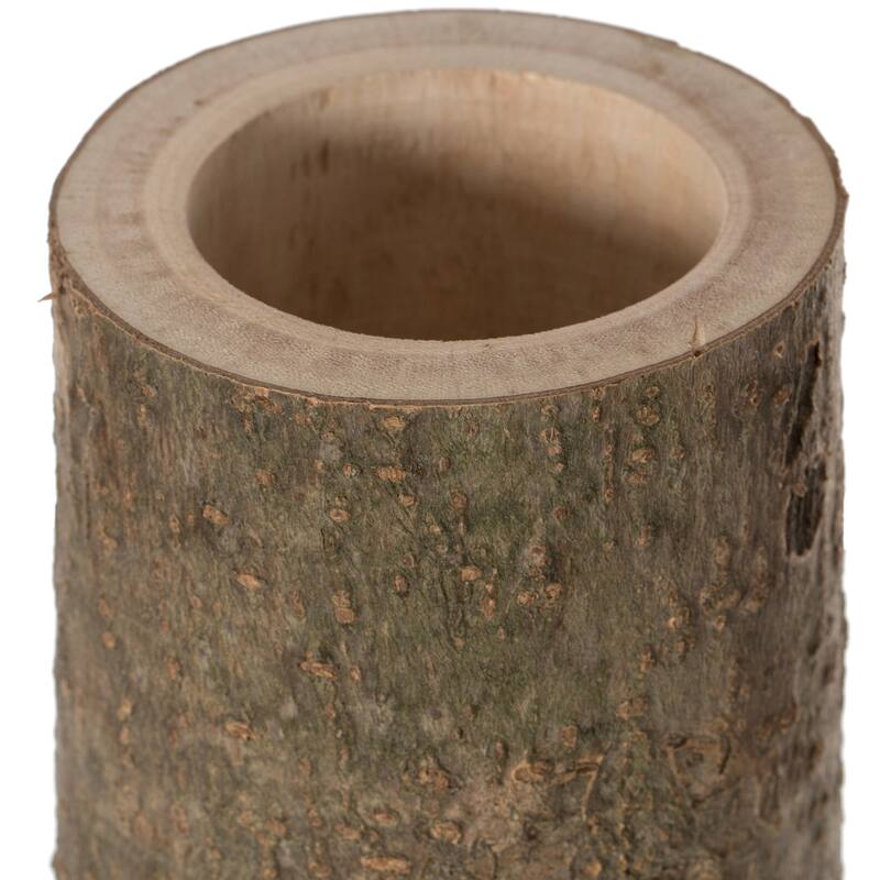 Rustic Wooden Utensil Holders (Set of 3) - Set of 3