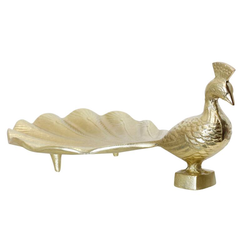 StyleCraft Patty - Peacock Dish - 14" x 7" x 8"