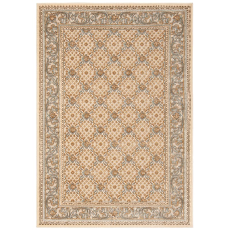 SAFAVIEH Paradise Vidaga Modern Viscose Rug - 4' x 5'7" - Creme - Rectangle