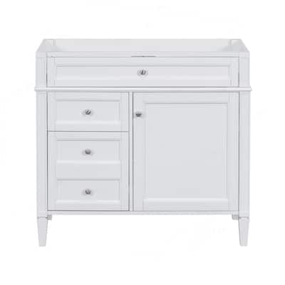 Modern Bathroom Vanity with Multiple Drawers