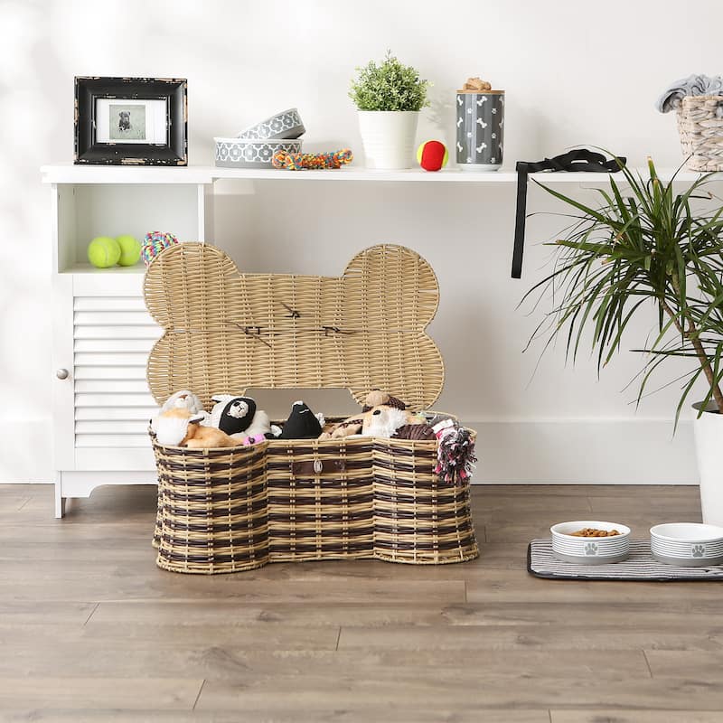 DII Bone Shape Pet Basket