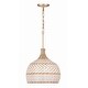 preview thumbnail 11 of 9, Crystorama Lighting Group ZAN-9003 Zanzibar 3 Light 14" Wide Pendant