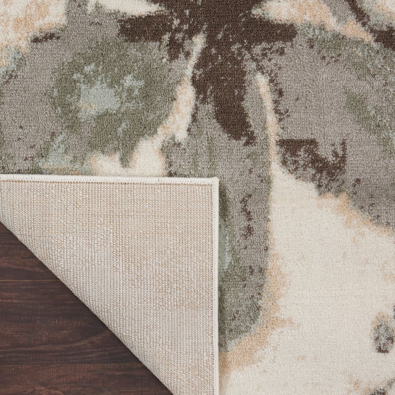 Nourison Euphoria Abstract Floral Area Rug