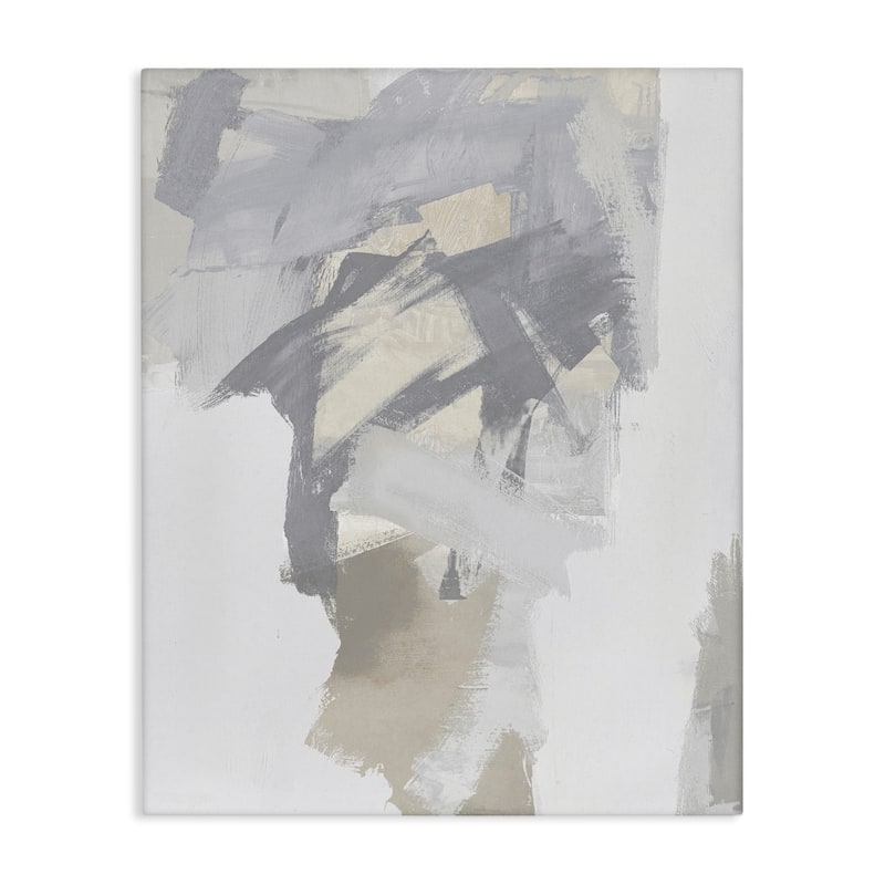 Stupell Elegant Contemporary Grey Shades Canvas Wall Art Design By Rachel Springer - 36 x 48