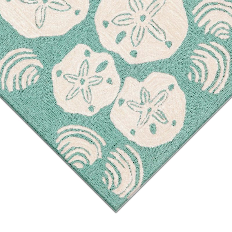 Liora Manne Frontporch Shell Toss Indoor/Outdoor Mat