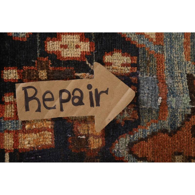 Vegetable Dye Bakhtiari Persian Rug Handmade Wool Carpet - 10'7" x 17'7"