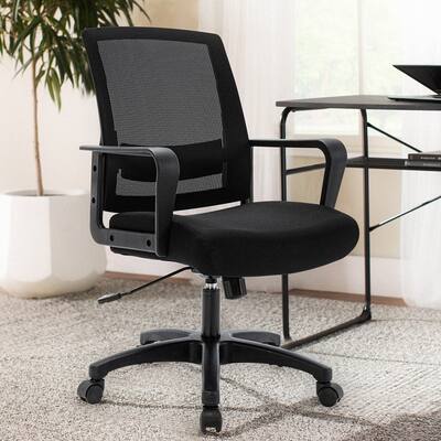 Moda Mesh Task Chair with Armrest Black - Overstock - 32711119