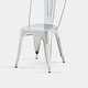 preview thumbnail 12 of 116, Industrial Metal 18 Inch Stackable Dining Chair Set