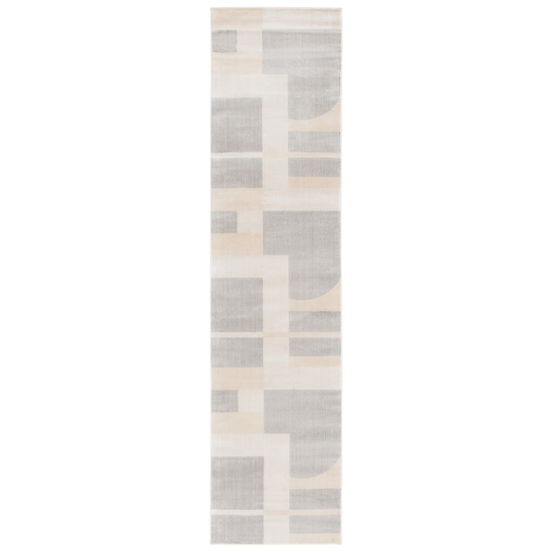 SAFAVIEH Orwell Theodocia Mid-Century Modern Rug - 2'2" x 9' Runner - Grey/Beige