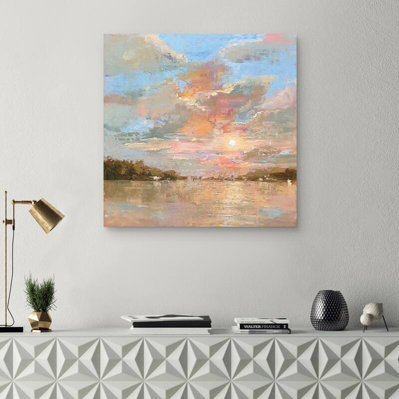 Heavenly Glow by Jennifer Stottle Taylor Canvas Art Print