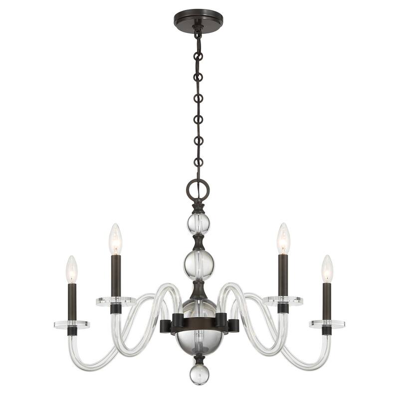 Savoy House 1-4277-5 Aragon 5 Light 29" Wide Taper Candle Style