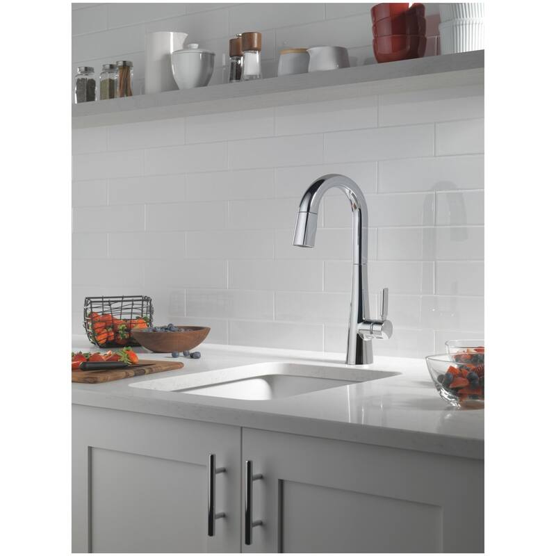 Delta 9991-PR-DST Monrovia 1.8 GPM Single Hole Pull Down Bar/Prep