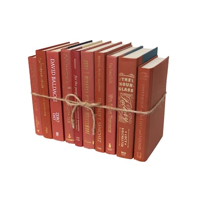 Books Red Decorative Accessories: Sienna ColorPak