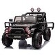 preview thumbnail 6 of 78, 24V Electric Kids Ride-On Vehicle, Parent-Controlled Car with Adjustable Speeds, Pull Rod, Storage & LED Lights