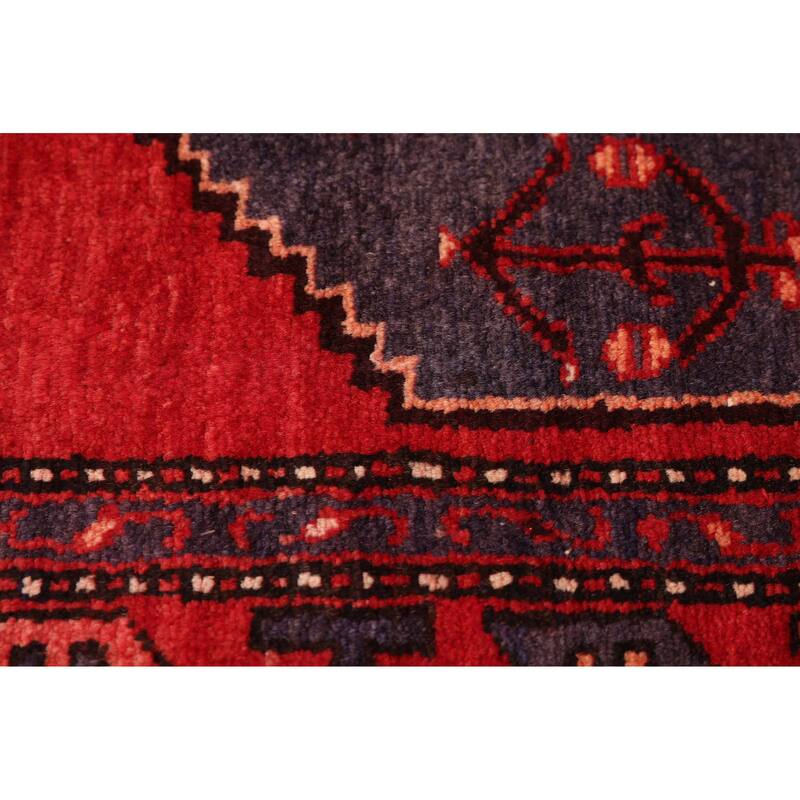 ECARPETGALLERY Hand-knotted Andelz Red Wool Rug - 3'3 x 6'4