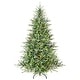 preview thumbnail 8 of 7, Puleo International 7.5 ft. Pre-Lit Miracle Shape Alberta Spruce Artificial Christmas Tree