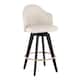 Option Cream + Gold Footrest