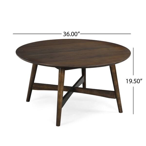 Behrens Indoor Wood Coffee Table by Christopher Knight Home On Sale