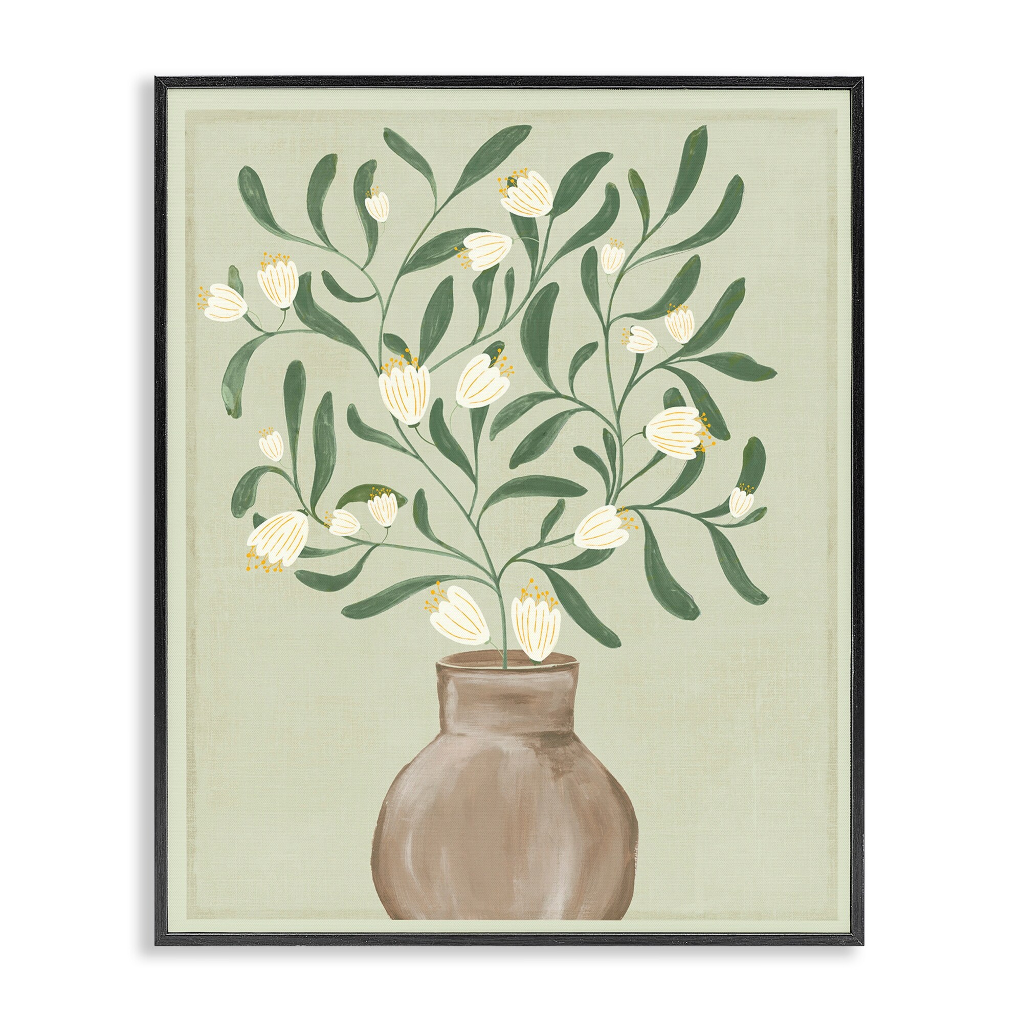 Stupell Soft Elegance In Bloom Framed Giclee Art Design By Alex Black