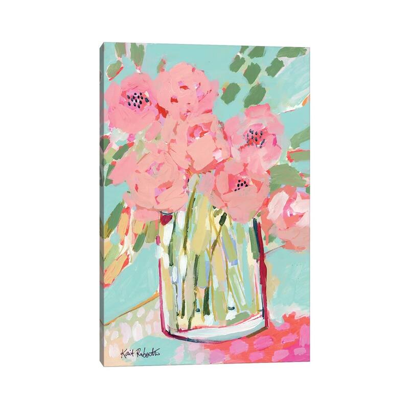 iCanvas "Hot Pink Summer" by Kait Roberts Canvas Print