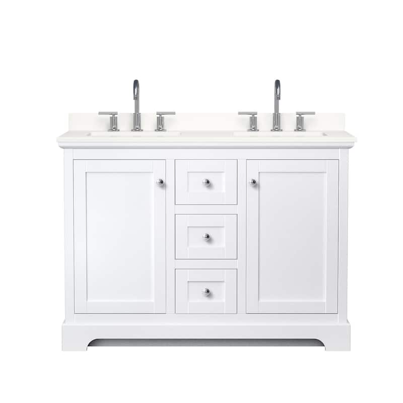 Wyndham Collection WCV232348D-QTZ-US3MXX Avery 48" Free Standing