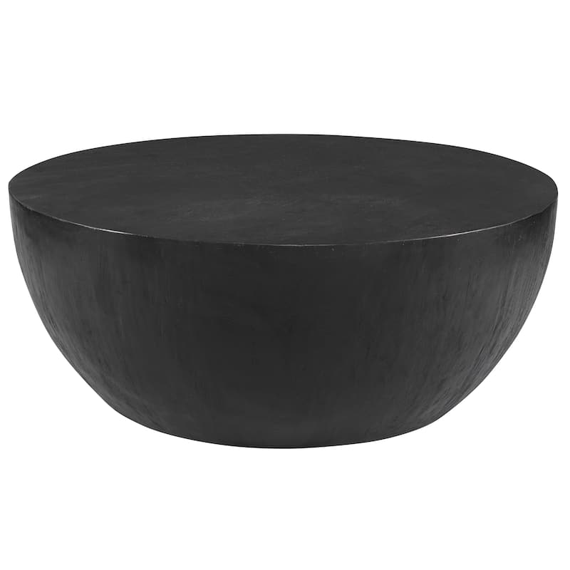 Uttermost Lark Ebony Coffee Table - 42"W x 16"H x 42"D