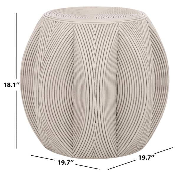 SAFAVIEH Home Oleg Accent Table - 20"W x 20"D x 18"H