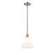 Option Matte White / Brushed Satin Nickel