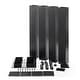 preview thumbnail 4 of 9, Suprima® Ultimate Height Bed Risers - Carbon Steel by DormCo