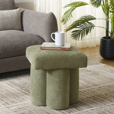 SAFAVIEH Home Farq Square Top Ottoman