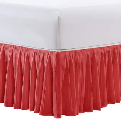 Serenta Pleated Bedskirt 18" Drop