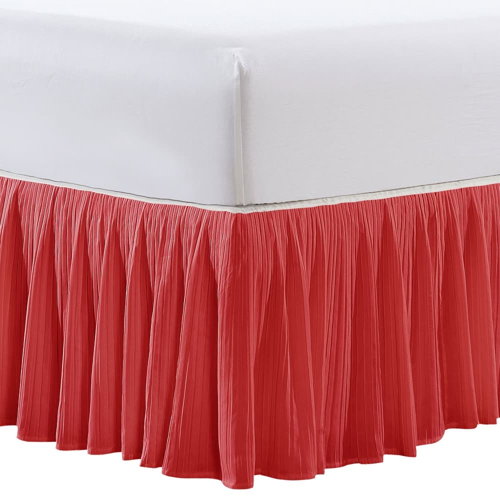 Serenta Pleated Bedskirt 18" Drop