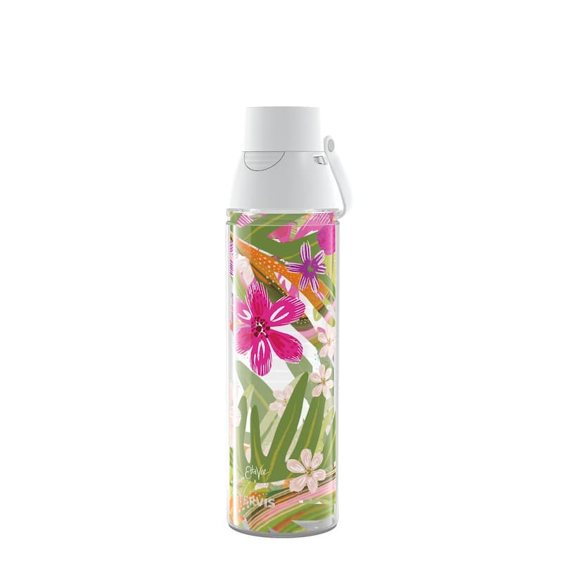 Tervis Etta Vee Garden Glory Made in USA Double Walled Insulated Travel Tumbler, Classic - 24oz Venture Lite Water Bottle - 24oz Venture Lite Water Bottle