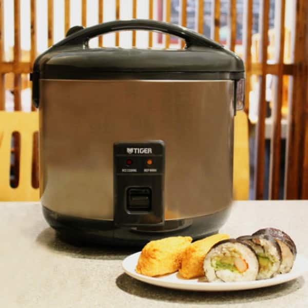 Tiger JNP-S55U-HU 3-Cup Rice Cooker and Warmer, Stainless Steel  