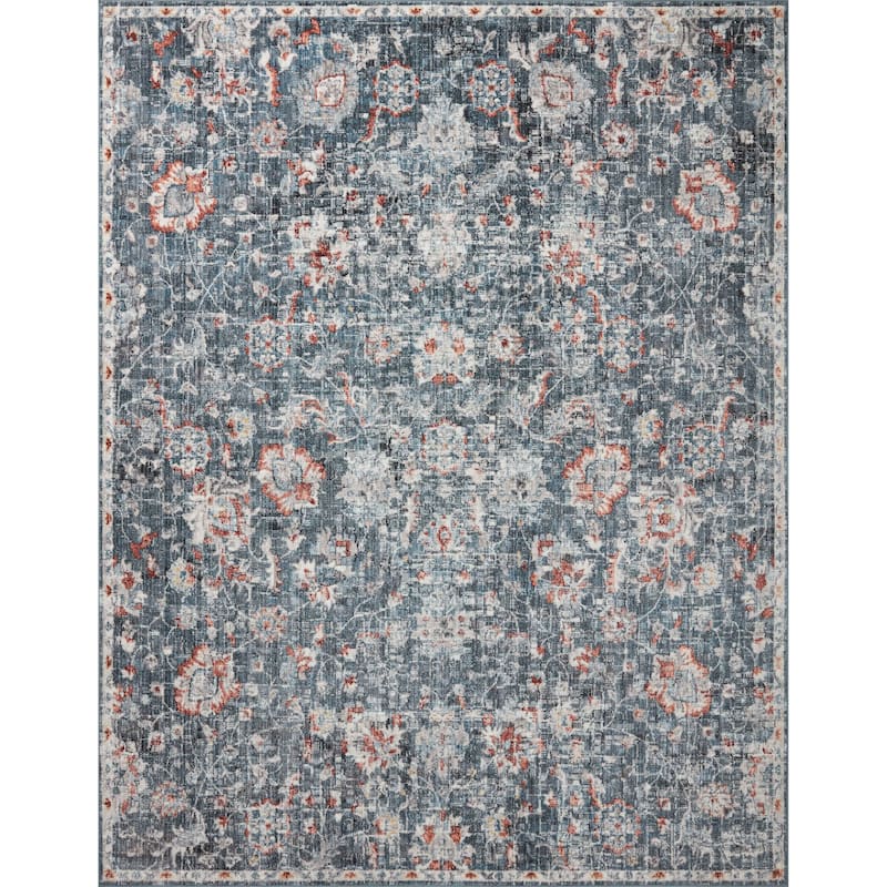 Alexander Home Penelope Floral Oriental Area Rug