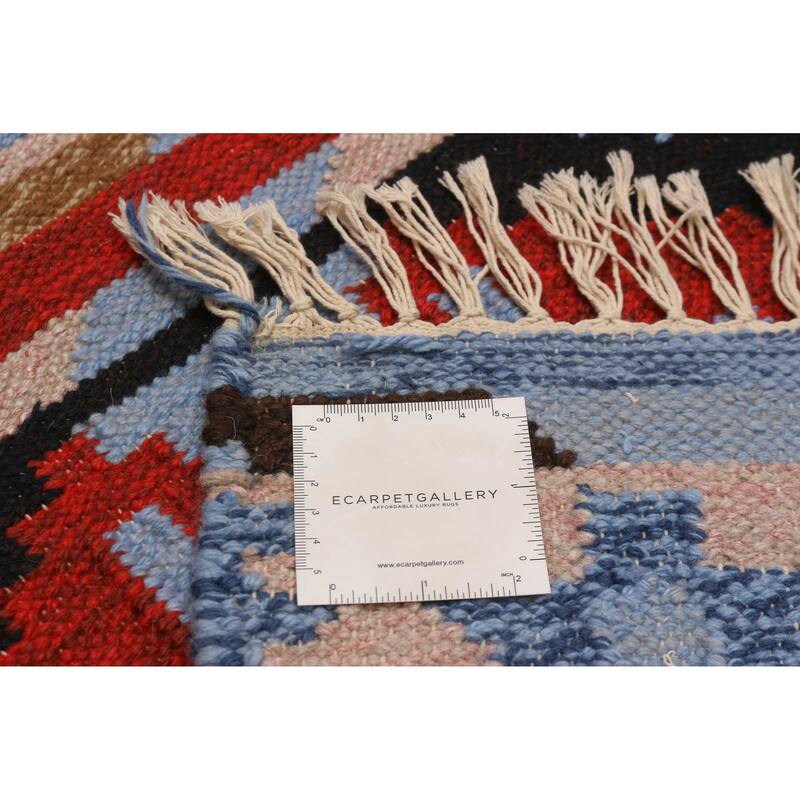 Ankara FW Blue Kilim 5'1" x 8'3" - 5'1 x 8'3