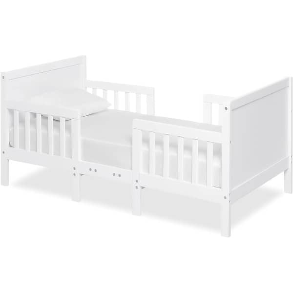 slide 2 of 7, Dream On Me Hudson 3 in 1 Convertible Toddler Bed White White - Toddler